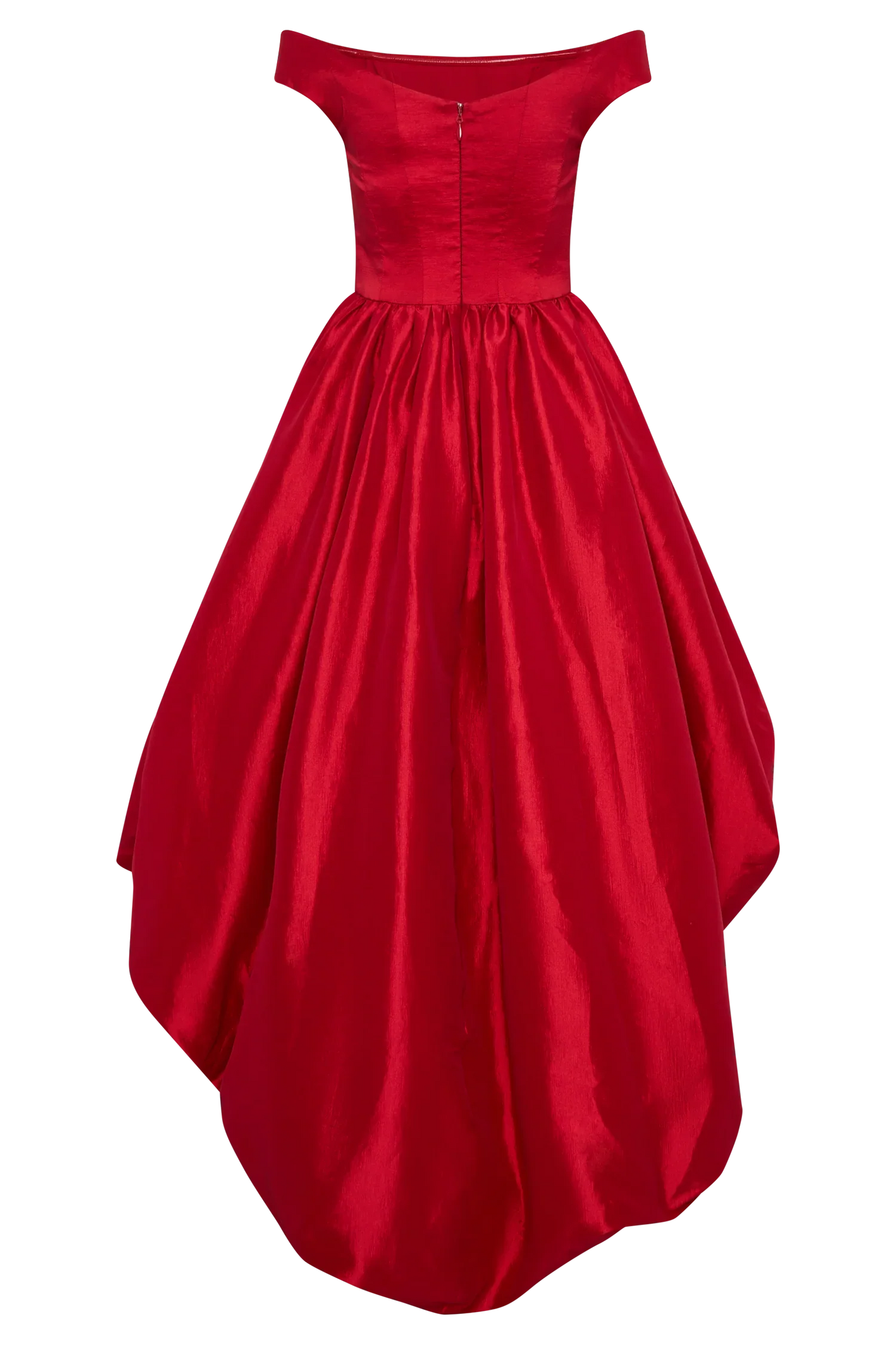 Amelia Bubble Maxi Dress Ruby Red