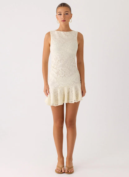 Adoria Mini Dress Ivory