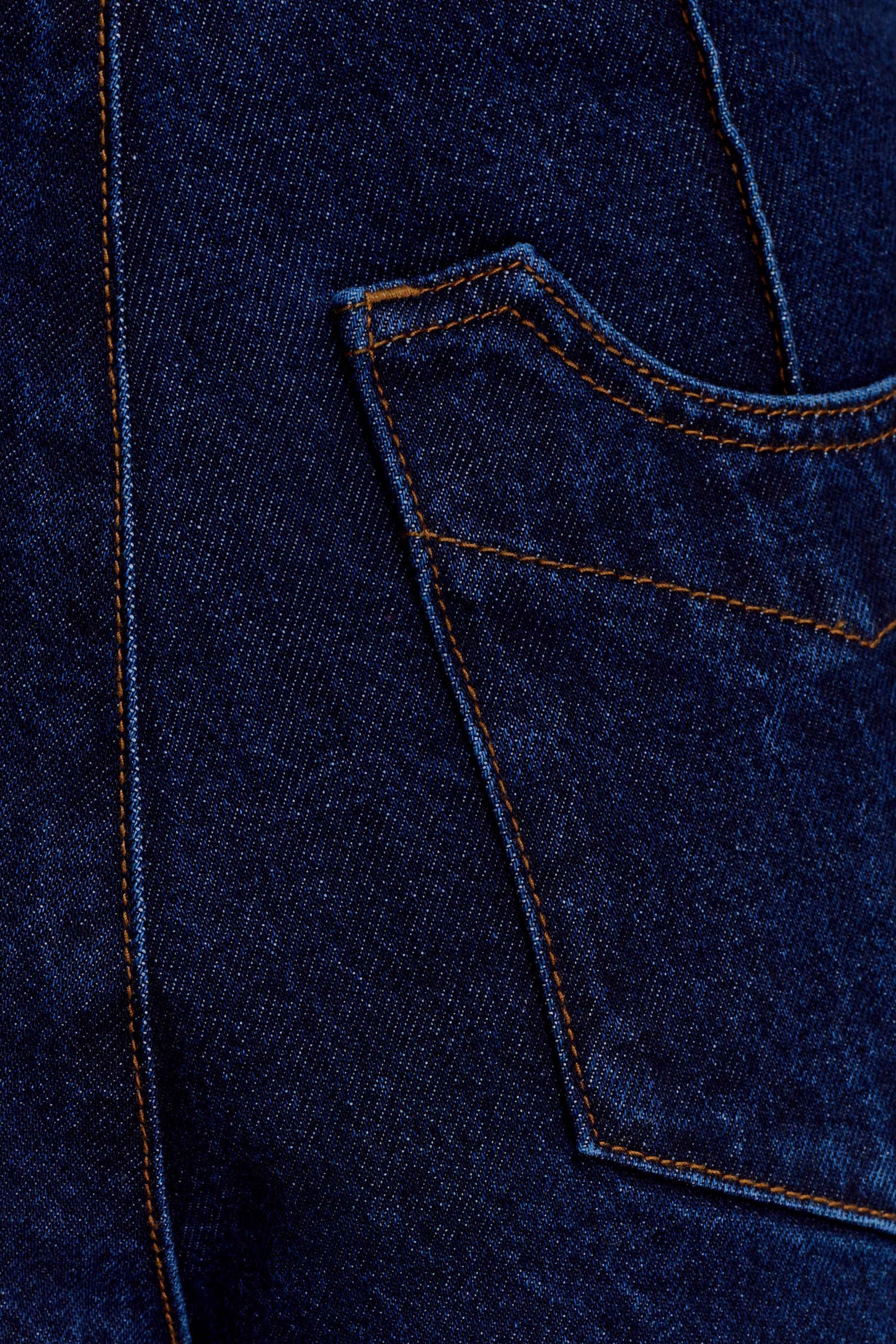 Beatrix High Rise Denim Jeans Indigo Blue