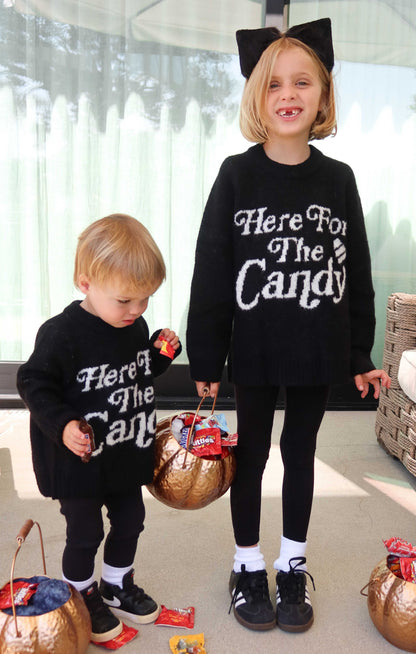 Lil Classic Crewneck Sweater ~ Candy Graphic Knit